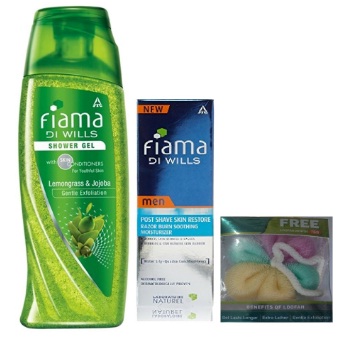 India Desire : Buy Fiama Di Wills Lemongrass & Jajoba Shower Gel + Free Skin Restore Moisturizer At Rs 156 From Snapdeal